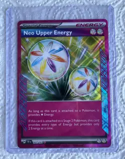 Pokemon TCG Temporal Forces Neo Upper Energy Ace Spec Card 162/162 - Image 1