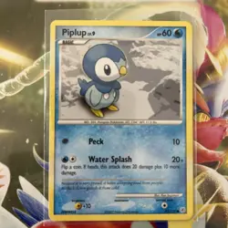 Piplup 93/130 Common Diamond & Pearl Pokemon TCG Cute Non-Holo - Image 2