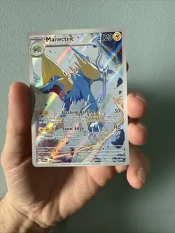 Manectric 089/084 ME Pitch Black Holo Full Art Illustration Rare Pokemon NM-MT - Image 1