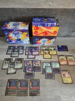 My Little Pony MLP Collectible Card Game Celestial Solstice 100% Complete b227 - Image 1