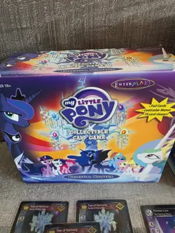 My Little Pony MLP Collectible Card Game Celestial Solstice 100% Complete b227 - Image 3