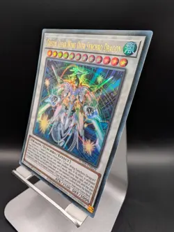 Crystal Clear Wing Over Synchro Dragon - SUDA-EN039 - Ultra Rare - 1st Ed Yugioh - Image 2