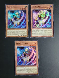 Celtic Mystic (X3) CORI-EN003 Super Rare Yugioh Chaos Origins - Image 1