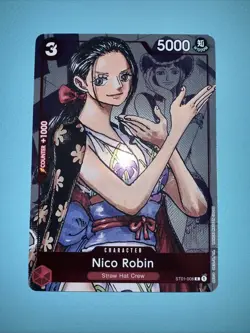 Nico Robin - ST01-008 (Alternate Art) ST01-008 One Piece Promotion Cards Foil - Image 3