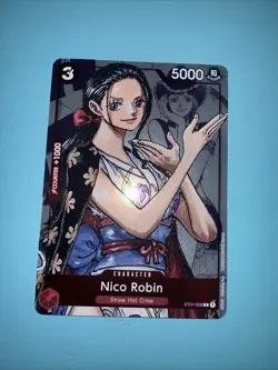 Nico Robin - ST01-008 (Alternate Art) ST01-008 One Piece Promotion Cards Foil - Image 5