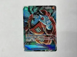 One Piece Jinbe Alt Art OP14-049 THE AZURE SEA'S SEVEN English - Image 1