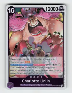 Charlotte Linlin OP11-073 - One Piece - A Fist of Divine Speed - Foil Rare - NM - Image 1