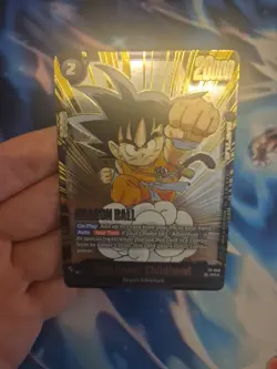 Son Goku : Childhood FP-049 Promo Card Winner Version Dragonball Fusion World - Image 3