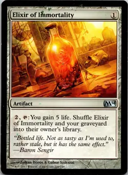 Elixir of Immortality 209 Uncommon Magic 2014 (M14) MTG NM - Image 1