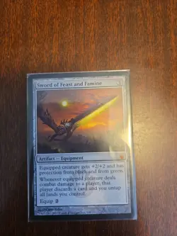 Sword of Feast and Famine Magic Modern Event Deck Regular - Image 1