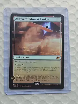 Adagia, Windswept Bastion, **Foil** **NEW**, Magic the Gathering, MTG - Image 1