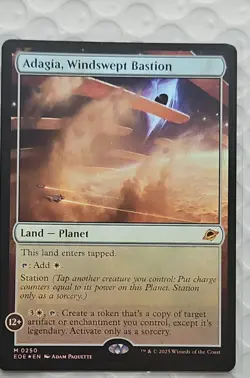 Adagia, Windswept Bastion, **Foil** **NEW**, Magic the Gathering, MTG - Image 3