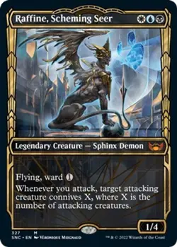 Raffine, Scheming Seer (Showcase) NM [SNC - 327] - Image 1