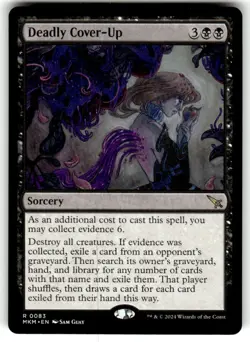Murders at Karlov Manor Magic: The Gathering Deadly Cover-Up MTG NM - Image 1