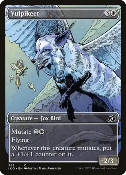 Vulpikeet (Showcase) - Ikoria: Lair of Behemoths (IKO) (Foil) - Image 1