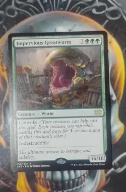 Impervious Greatwurm Double Masters 2022 Regular - Image 1