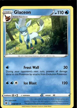 Pokemon Glaceon 038/189 Astral Radiance Non Holo Rare 5 Card Lot - Image 1