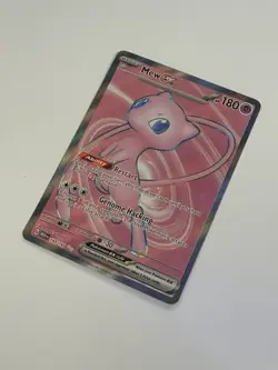 Pokemon TCG Scarlet & Violet Mew EX 193/165 Full Art Ultra Rare Near Mint - Image 1