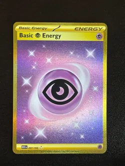 Basic Psychic Energy 207/165 Hyper Rare 151 Pokemon Holo Near Mint - Image 1