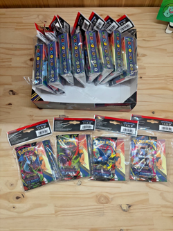 Pokemon TCG Phantasmal Flames Mini Portfolio & Booster Pack Sealed (Lot of 12) - Image 1