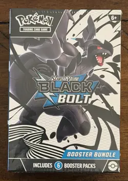 Pokemon TCG: Scarlet & Violet - Black Bolt Booster Bundle NEW FACTORY SEALED - Image 1