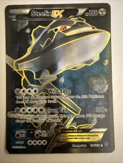 Steelix EX 108/114 Holo Rare Full Art Pokemon Steam Siege - Image 1