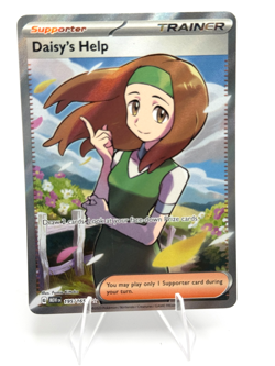 Pokemon Daisy's Help 195/165 Ultra Rare Scarlet & Violet 151 - Image 1