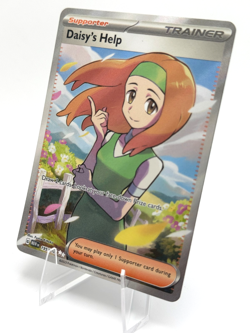 Pokemon Daisy's Help 195/165 Ultra Rare Scarlet & Violet 151 - Image 2