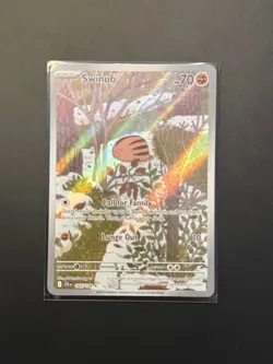 Swinub 165/159 - Pokemon Journey Together Illustration Rare NM - Image 1