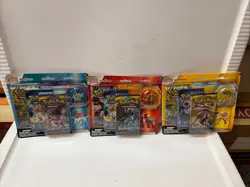 Pokemon Legendary Beast pin Collection 3 Pack XY Evolutions Steam Siege Sun Moon - Image 1
