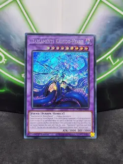 Yugioh Tearlaments Kaleido-Heart POTE-EN043 Secret Rare 1st Edition NM - Image 1