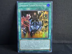 Yugioh! Dimension Fusion Destruction SDSA-EN046 Sacred Beasts 1st Edition - Image 1