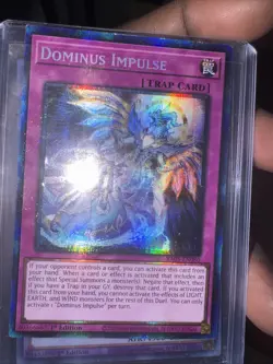 Dominus Impulse 1st Edition Collector's Rare RA05-EN080 Yu-Gi-Oh! - Image 1