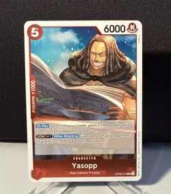 One Piece Card Game - Yasopp OP09-013 R ENG - Image 1