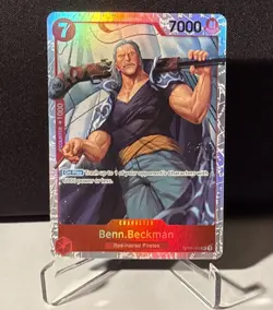ONE PIECE Card Game TCG / Benn.Beckman OP09-009 V.1 / SR English NM - Image 1