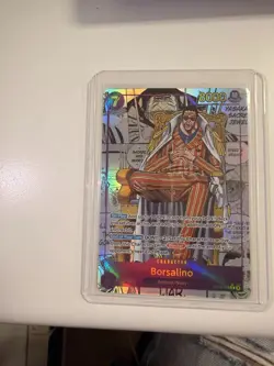 Borsalino OP16-073 R Manga Alternate Art One Piece Card Game NM/Mint Case Fresh - Image 2