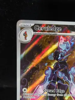 Pokemon Cards Ceruledge 197/191 Holo Surging Sparks Illustration Rare NM - Image 2