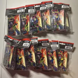 Pokemon TCG Mini Portfolio 60-Card Holder + PF Booster Pack - LOT OF 12 - Image 1