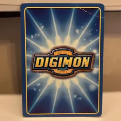 Gatomon Bo-77 Gold Foil Text Digimon Card BANDAI 1999 - HP - Image 2