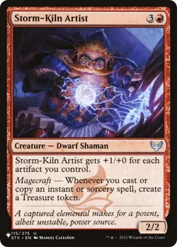 MTG Storm-Kiln Artist - 115/275 / English / Near Mint - Image 1