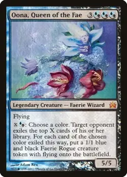 MTG Foil - Oona, Queen of the Fae - 8 / NM / English - Image 1