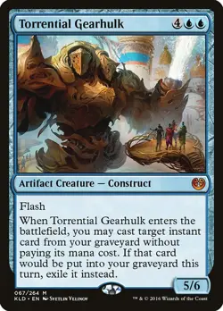 MTG Torrential Gearhulk - 67 / English / Lightly Played - Image 1