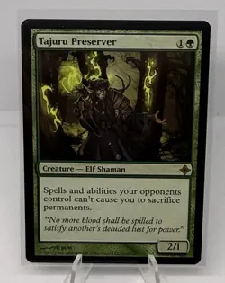 MTG Tajuru Preserver 211 Rise of the Eldrazi NM Magic - Image 1