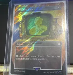 Arcane Signet Fallout Surge Foil NM MTG Magic the Gathering - Image 1