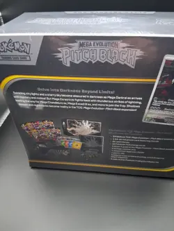 Pokemon Mega Evolution Pitch Black Elite Trainer Box ETB New Factory Sealed - Image 4