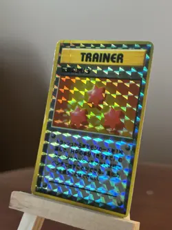 Vintage Trainer Revive Japanese Pokemon Vending Sticker Holo Prism - Image 1