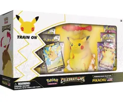 Pokemon Celebrations Premium Figure Collection Pikachu VMAX New, Factory Sealed! - Image 1