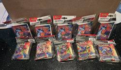 Pokemon Phantasmal Flames Booster Pack with Mini Portfolio Lotx10 Factory Sealed - Image 1