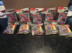 Pokemon Phantasmal Flames Booster Pack with Mini Portfolio Lotx10 Factory Sealed - Image 2