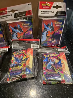 Pokemon Phantasmal Flames Booster Pack with Mini Portfolio Lotx10 Factory Sealed - Image 5
